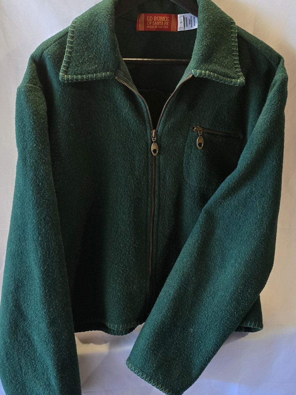 LD Burke of Santa Fe Vintage Wool Jacket